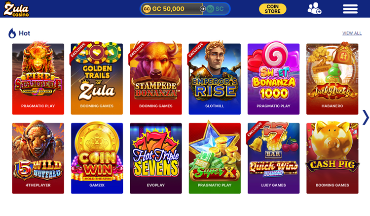 Zula social casino USA